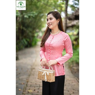 B.a46 - áo bà ba gấm cao cấp + quần - hân nguyễn áo bà ba