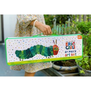 Hộp màu 87 chi tiết 87 Piece Art Set - Very Hungry Caterpillar nhập khẩu Anh
