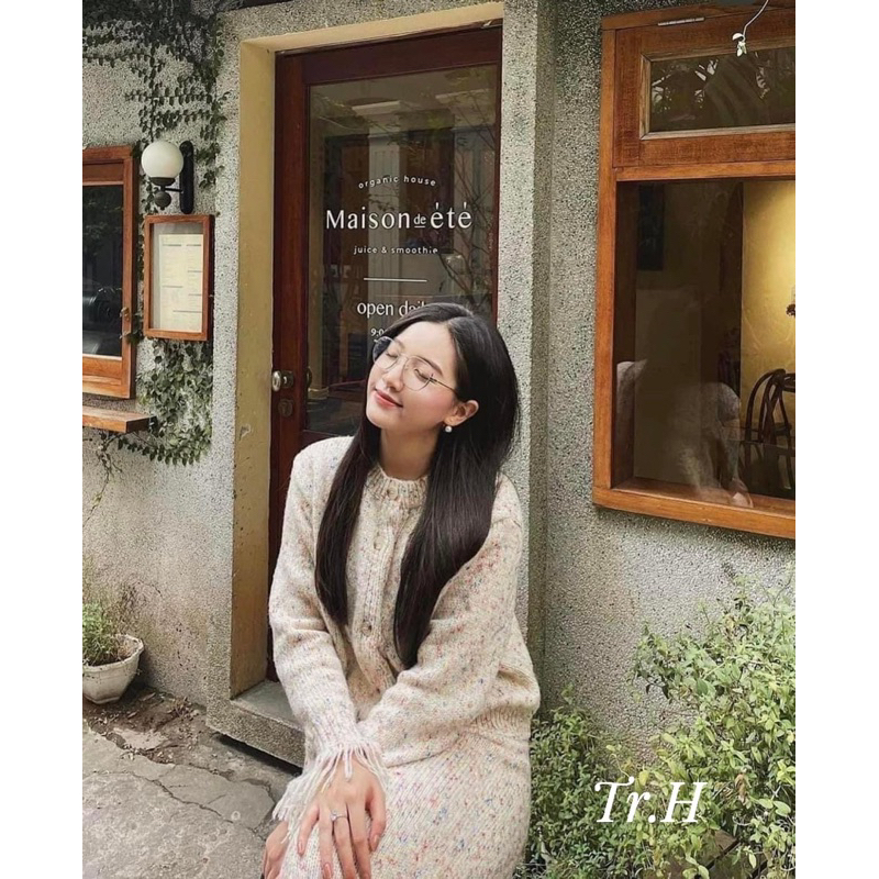 Set len gạo tua rua phối màu siêu xinh