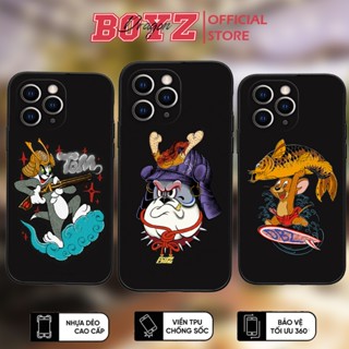 Ốp lưng Chính Hãng Dragon Boyz - Ốp điện thoại Tom & Jerry Iphone X/11/12/13 Series-TPU Cao Cấp, Chống Sốc