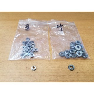 Vòng bi mặt bích ổ bi chế tạo mô hình từ xa điều khiển sẵn 3mm 4mm 5mm 6mm 8mm 10mm