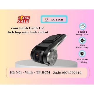 Camera hành trình ô tô camera u2 tích hợp màn hình android sắc nét