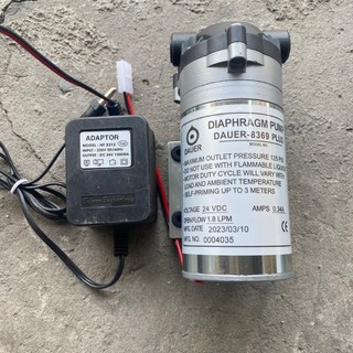 Máy bơm lọc nước RO 24V có thể dùng phun sương tối đa 20 béc