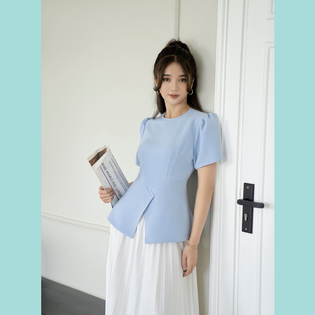 Chân váy xòe ODS thun dập ly