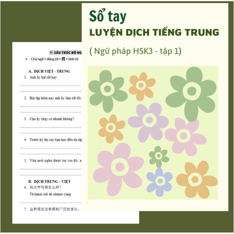 Sổ tay bài tạp luyện dịch cấp độ HSK3