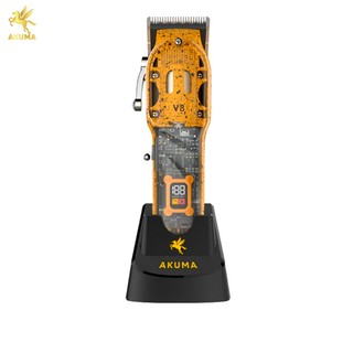 Tông đơ cắt tóc akuma v8s - lưỡi kép usa chuyên fade đường cắt mịn, sắc bén