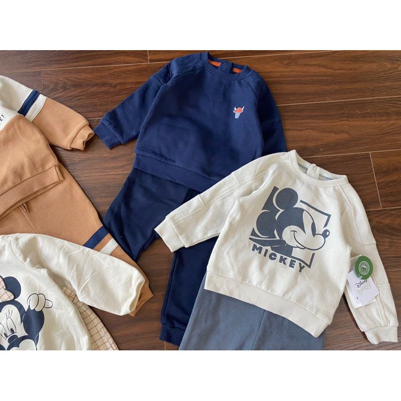 Bộ nỉ Disney bé trai bé gái xuất dư xịn đét❤️Nỉ da cá