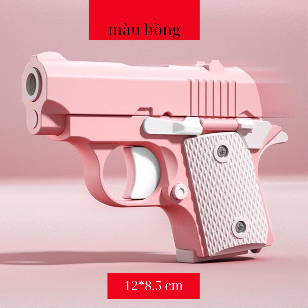 BÁN SỈ ĐỒ CHƠI SÚNG MINI 1911 - SÚNG NHỰA ĐỒ CHƠI IN 3D KHÔNG G Y HẠI TẠO CẢM GIÁC VUI VẺ CHO MỌI NGƯỜI MẪU MỚI  2023