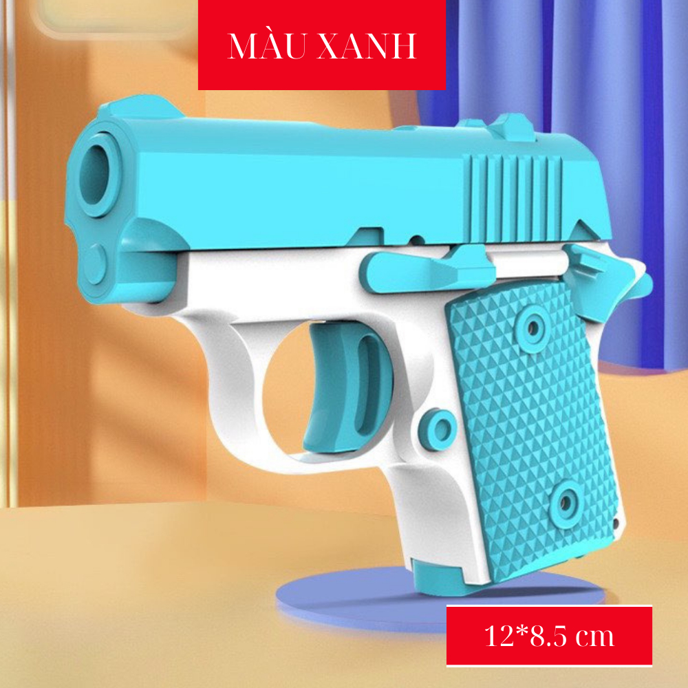 BÁN SỈ ĐỒ CHƠI SÚNG MINI 1911 - SÚNG NHỰA ĐỒ CHƠI IN 3D KHÔNG G Y HẠI TẠO CẢM GIÁC VUI VẺ CHO MỌI NGƯỜI MẪU MỚI  2023