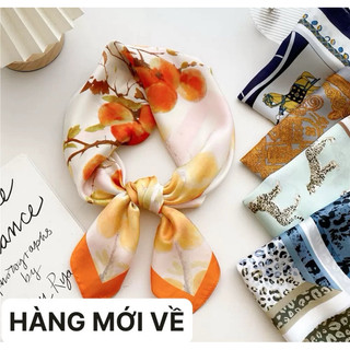 Khăn vuông lụa công sở ,satin loại 1, 70*70cm