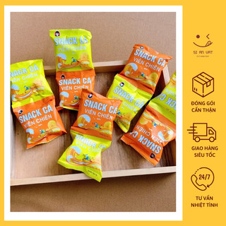 Snack cá viên chiên ba anh em food gói 12g - sỉ ăn vặt