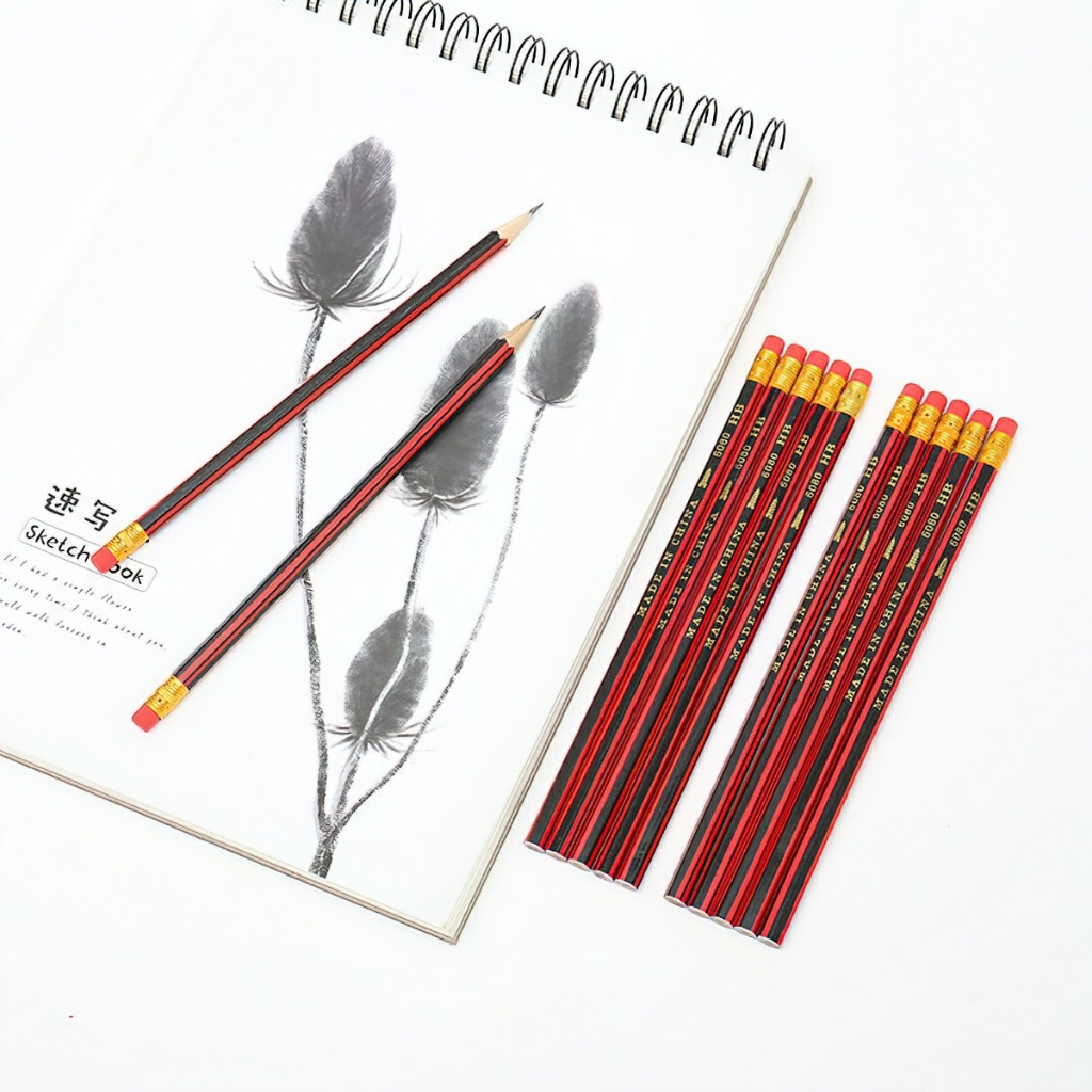 Bút chì gỗ thân thiện với môi trường  Bút chì gỗ tự nhiên chì HB -L.H Store