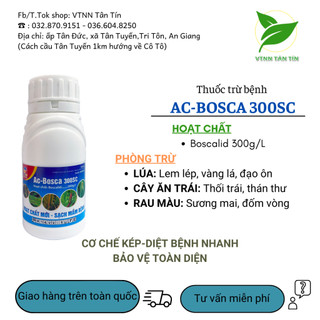 Ac-bosca 300sc phòng trừ lem lép hạt, ngừa thối trái 240ml/200ml