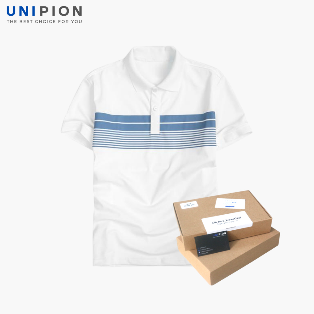 Áo thun nam, Áo polo nam UNIPION ngắn tay chất cá sấu cao cấp phom đẹp tặng kèm hộp - AT166