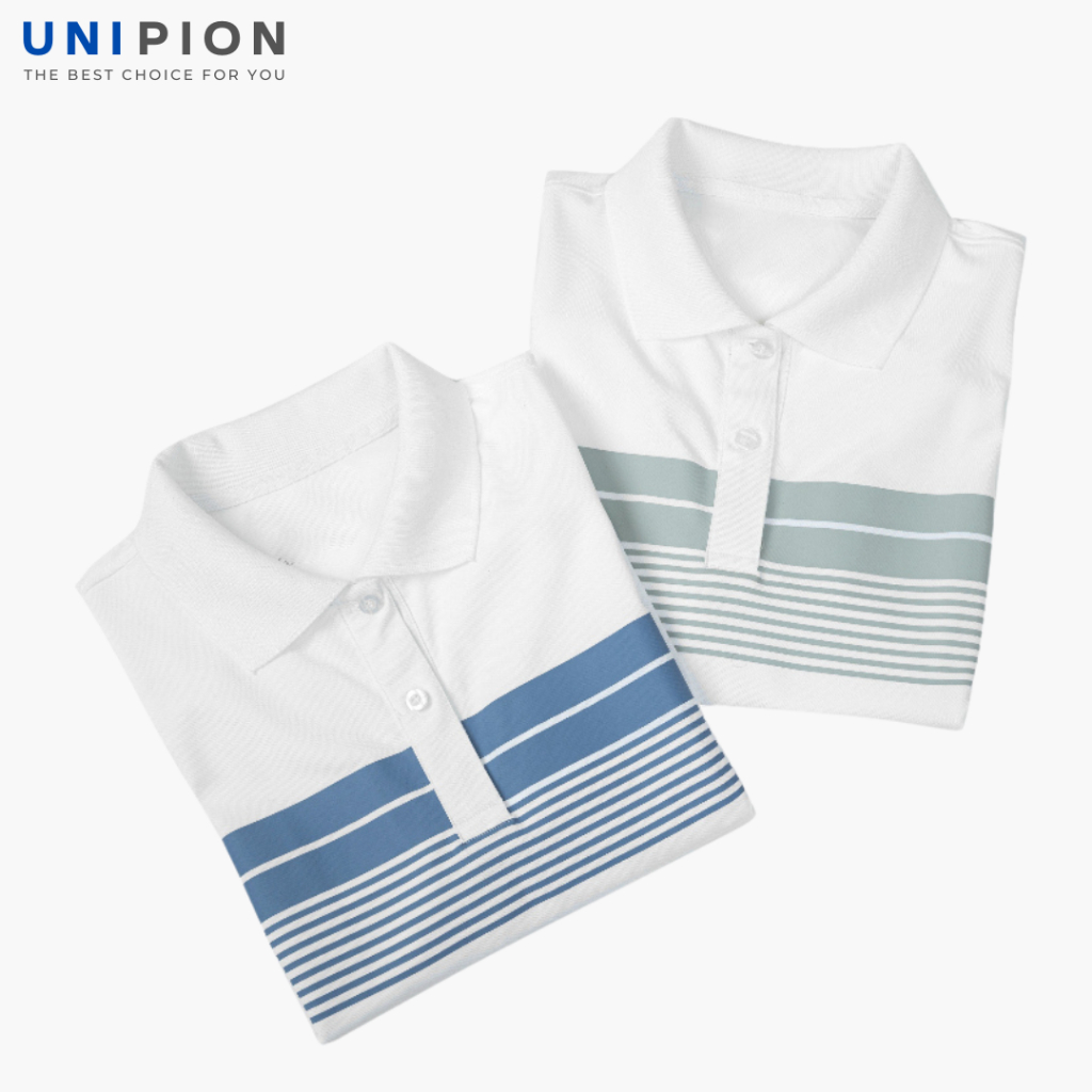 Áo thun nam, Áo polo nam UNIPION ngắn tay chất cá sấu cao cấp phom đẹp tặng kèm hộp - AT166