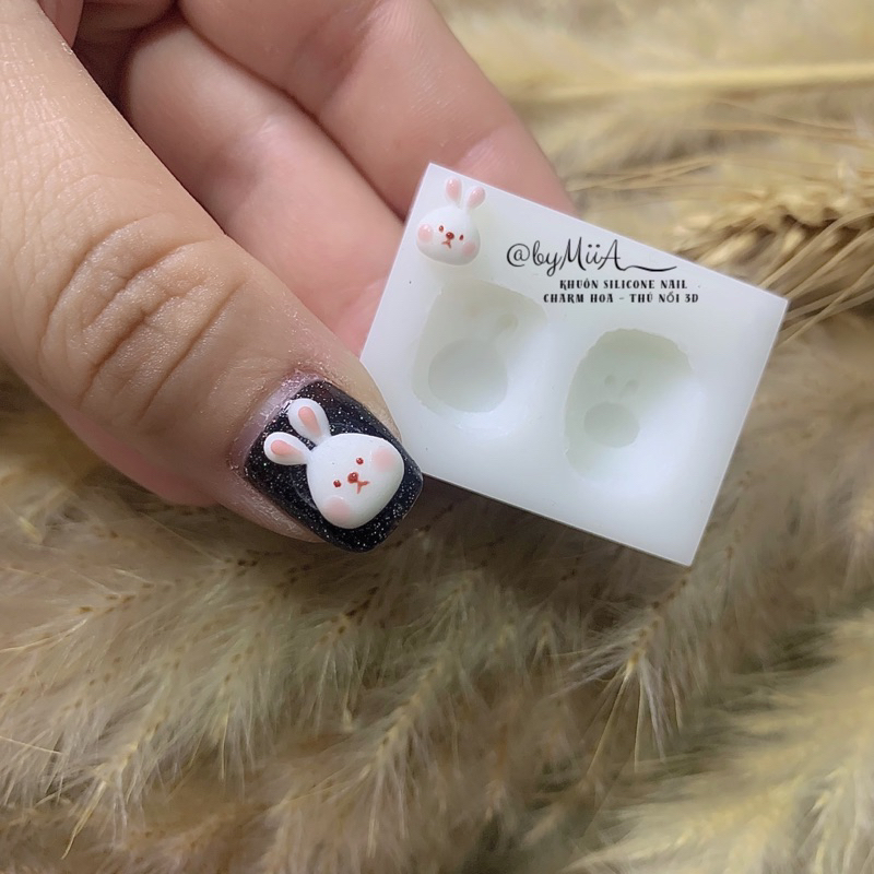 KHUÔN charm nail 2 Size