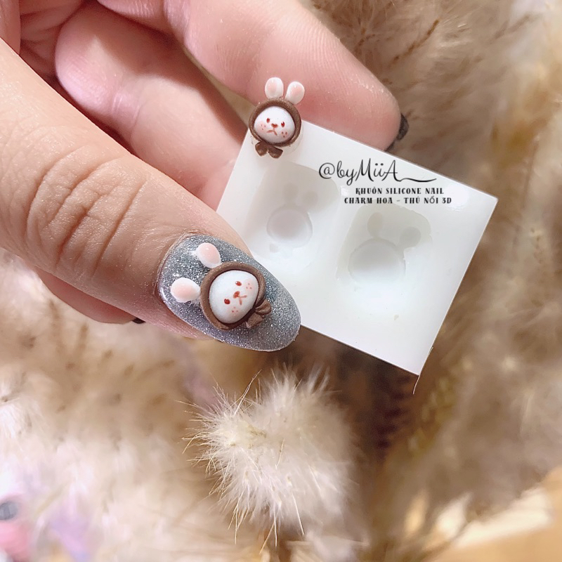 KHUÔN charm nail 2 Size