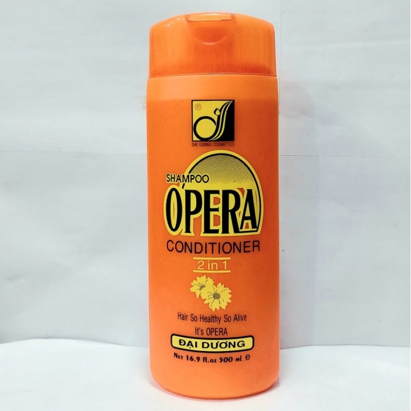 Dầu gội - xả 2in1 Opera màu cam hương hoa 500ml