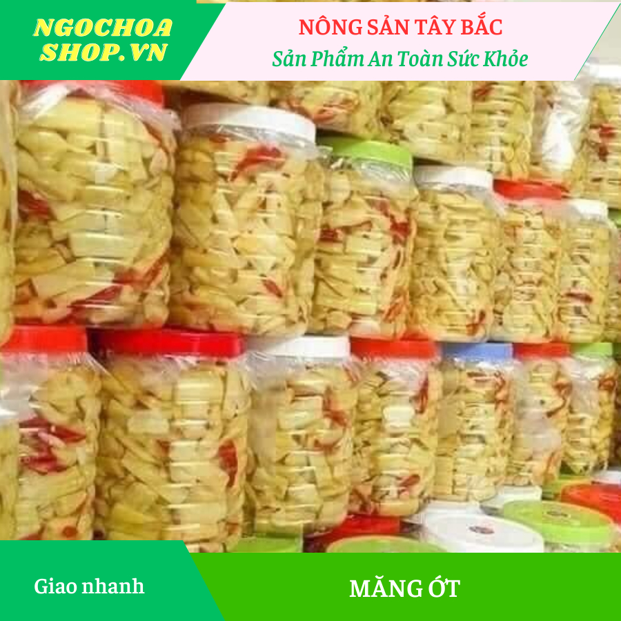 Măng Ớt Mác Mật Lạng Sơn (đặc sản) lọ 1,5kg