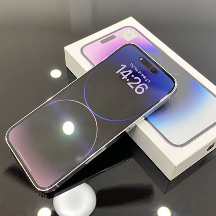 IPHONE 14 pro max máy pin 100% sã ít lần bản 256