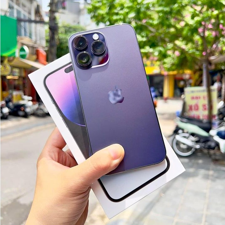 IPHONE 14 pro max máy pin 100% sã ít lần bản 256