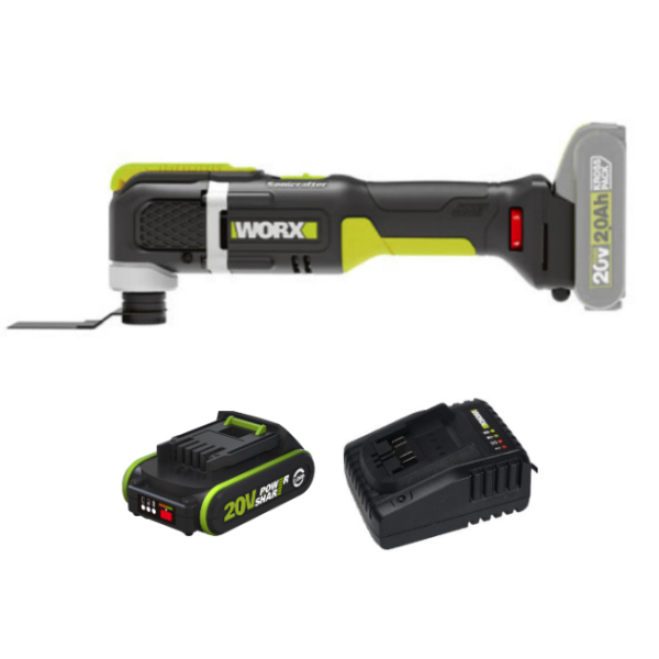 Máy cắt rung dùng pin 20V max Worx WE696