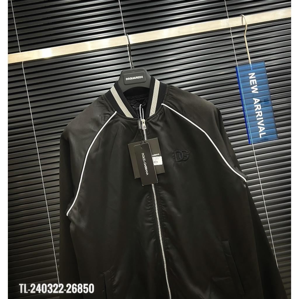 🔥Hot🔥Áo khoác gió DG thêu logo thiết kế hot trend Nam Nữ Thu Đông 2023