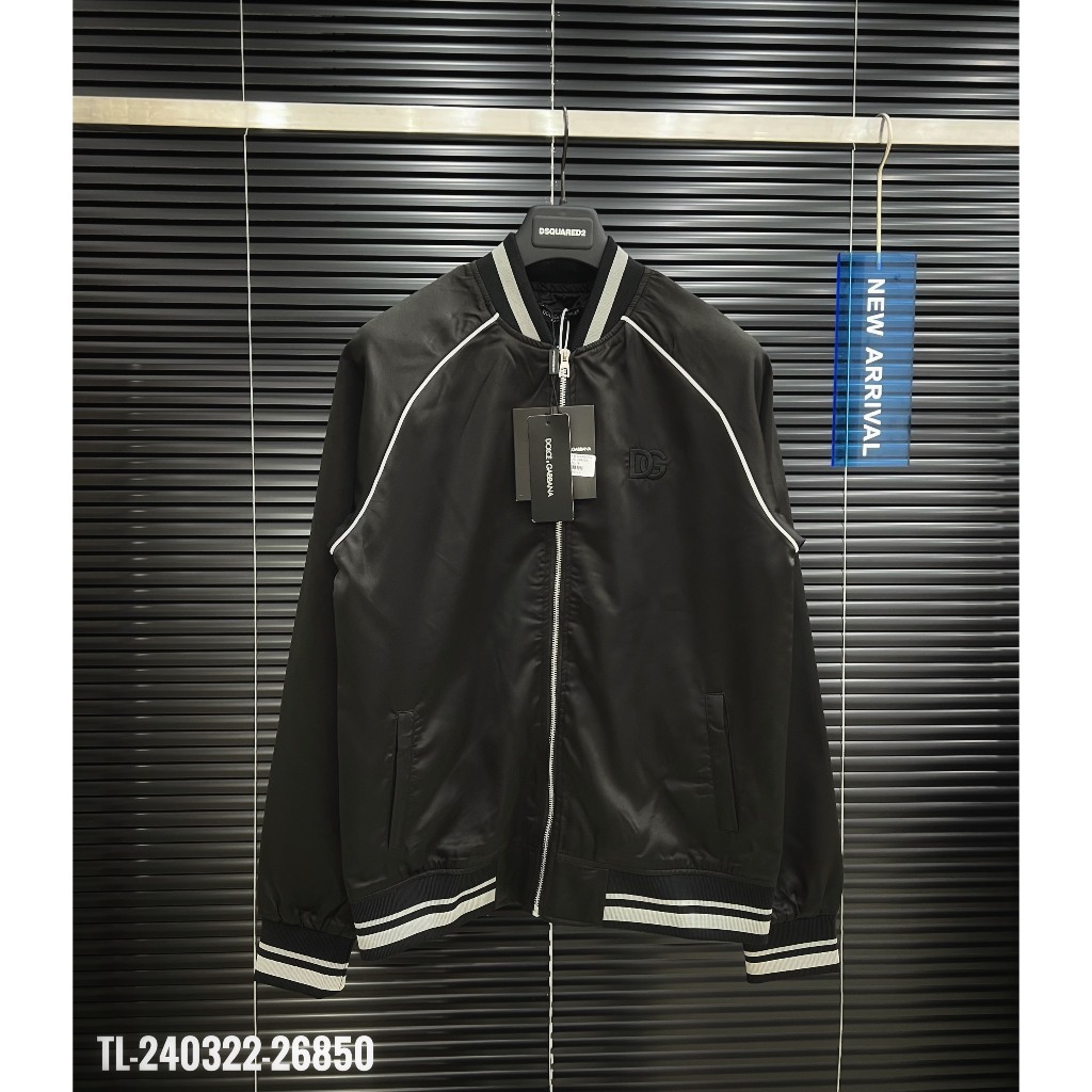 🔥Hot🔥Áo khoác gió DG thêu logo thiết kế hot trend Nam Nữ Thu Đông 2023