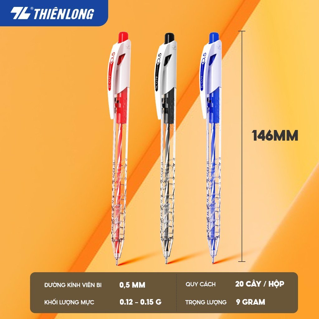 Combo Bút Bi Thiên Long TL-079