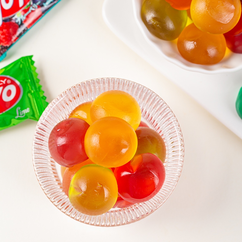 Kẹo dẻo trái cây Yoyo 80g, kẹo dẻo ăn vặt tuổi thơ Thái Lan An Gia Sweets Snacks