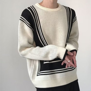 Áo Len Nam Form Rộng Cổ Tròn U