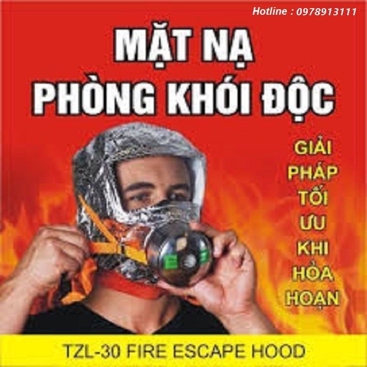 Mặt Nạ Phòng Độc Chống Khói- Mặt Nạ Thoát Hiểm Phòng Ngạt Khói