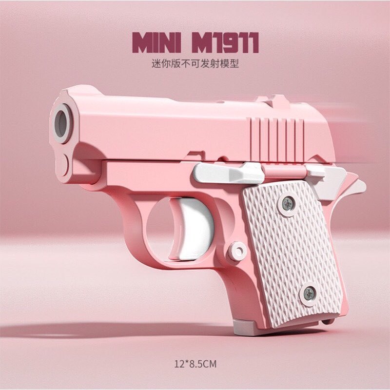 1911 Mini in 3D Đồ Chơi Nhựa ABS An Toàn, Giải Trí K Gây Hại, CHÍNH HÃNG - SÚNG Đồ Chơi Nhựa 1911 MẪU MỚI 2023