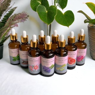  Tinh dầu thơm phòng nguyên chất chai 50ml rất nhiều mùi 