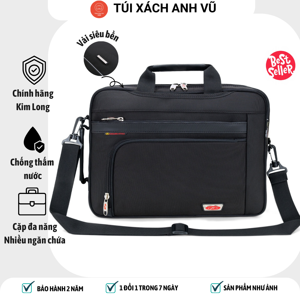 Cặp Học Sinh Đi Học , Cặp đa năng đeo vai cho hoc sinh cấp 2, cấp3 nam nữ Hiệu Kim Long