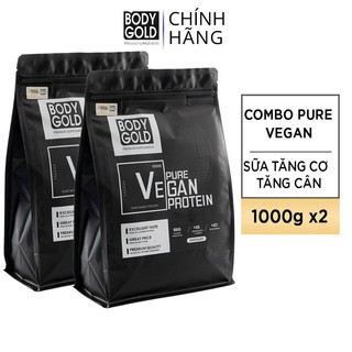 Sữa Tăng Cân Tăng Cơ - Protein Thực Vật Vegan Protein Body Gold túi 1kg