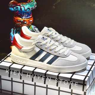 Giày thể thao Sneakers Gucci x Adidas Originals Gazelle HQ8853, Giày thể thao adidas gucci GAZELLE WHITE DA THẬT