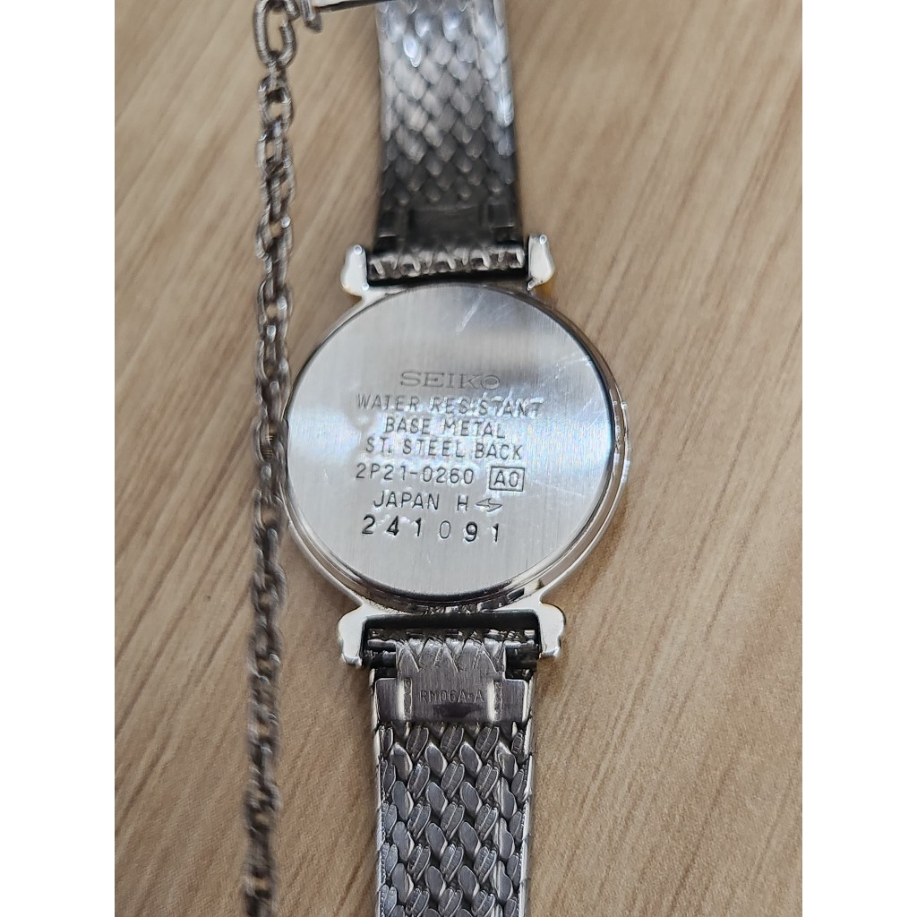 ĐỒNG HỒ SI NHẬT CƠ CÓT DÂY LỤA DÀNH CHO NỮ - THƯƠNG HIỆU SEIKO