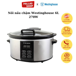 Nồi nấu chậm westinghouse 6l 270w hẹn giờ 24h bh 12 tháng