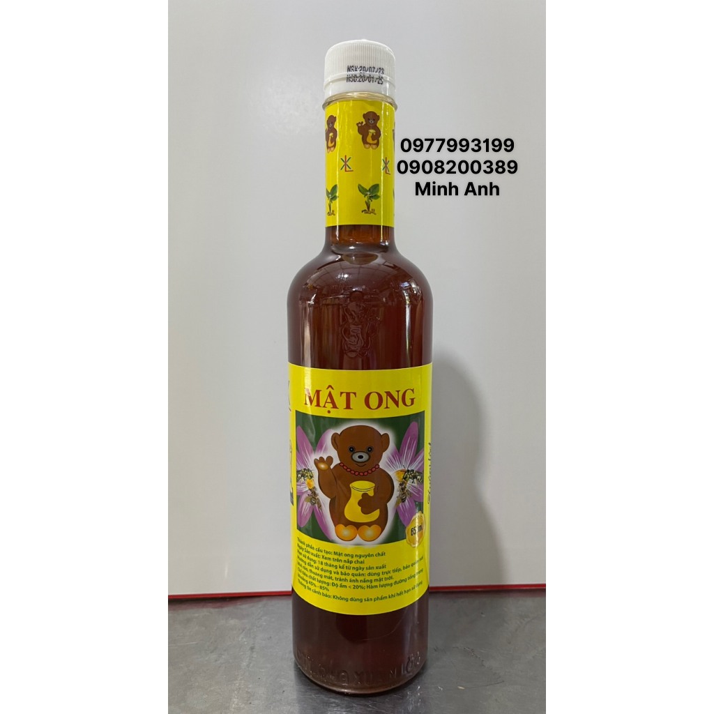 Mật Ong Con Gấu Chai 650ml