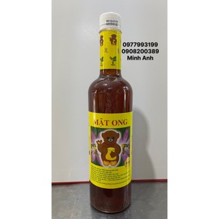 Mật ong con gấu chai 650ml