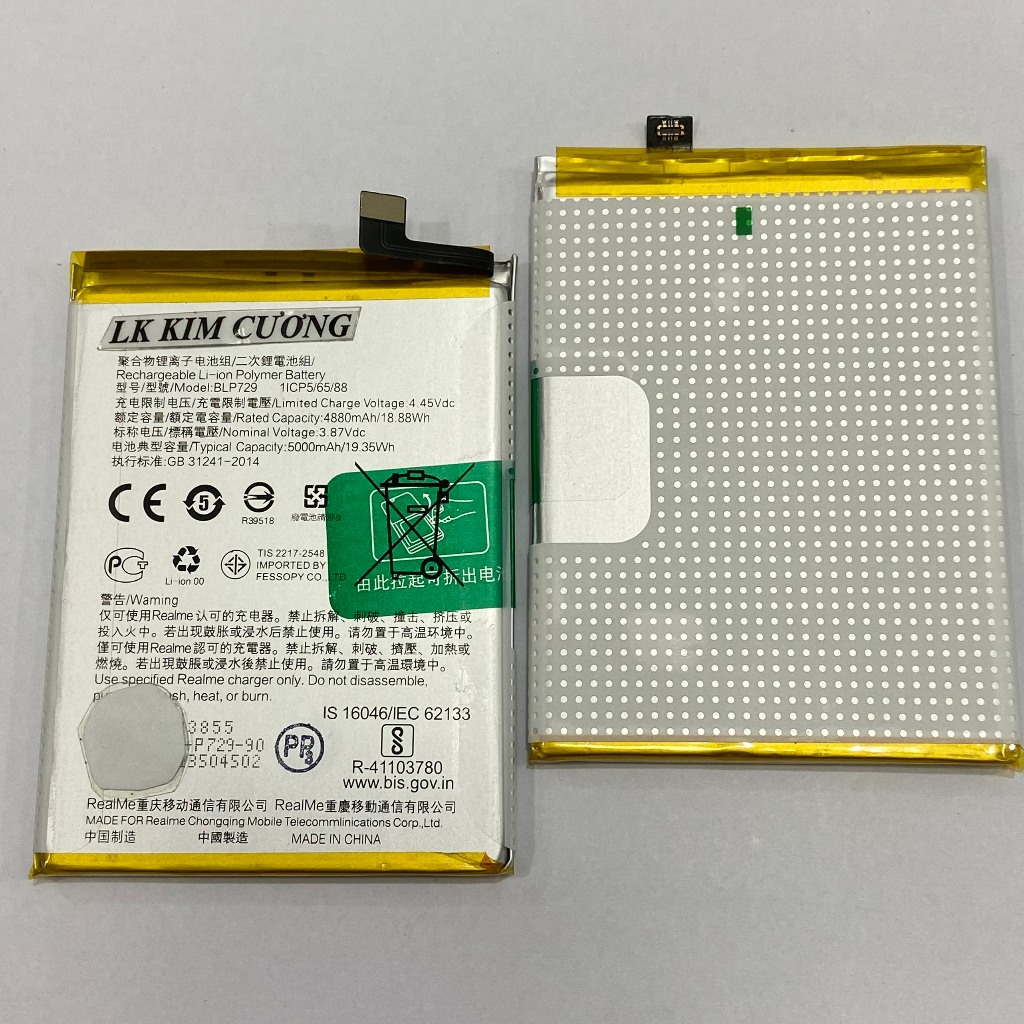 Pin oppo blp 729 dành cho oppo realme 5/ realme 5i/ realme c3/ c3i