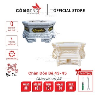 Khuôn Chân ABS Đôn Bệ 45 DB45