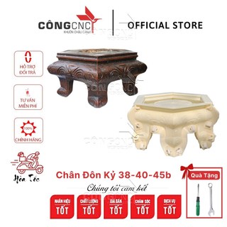 Khuôn đôn kỷ 38 - 40 - 45 Bầu [Dùng Cho Chậu Lục Giác 38, Lục Giác 40 Đổ Đáy Và Chậu Lục 45 Dáng Bầu]