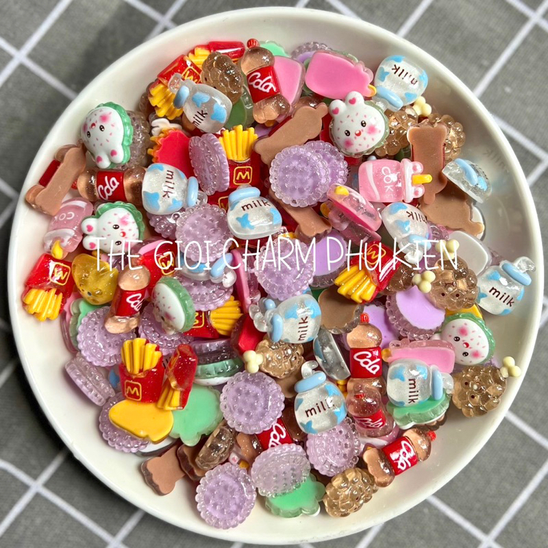 TÚI 100 charm SANRIO xinh xịn