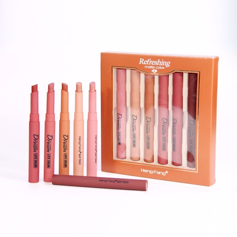 Set 6 son lì Dream chống nước, không lem, không dính cốc