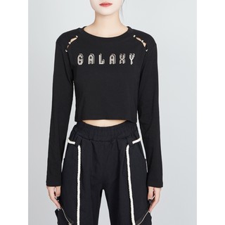 Áo croptop voan lưới loang màu QCL1 LuciK Shop AT0005 AT0101