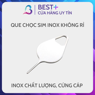 Combo 10 Que Chọc Sim Inox Không Rỉ Dày Đẹp Chắn Chắn, Que Chọc Sim Điện Thoại Cao Cấp