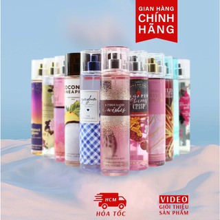 Body mist Xịt thơm toàn thân Bath & Bodyworks | lale perfume