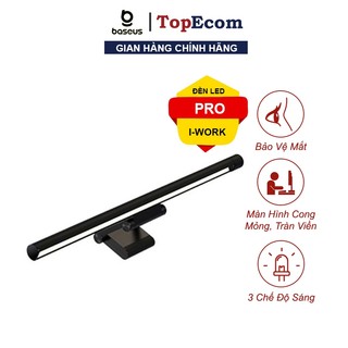 Đèn Kẹp Máy Tính Baseus Bóng LED Đọc Sách Bảo Vệ Mắt Phù Hợp Màn 5 Đến 40mm Bản Pro - TopEcom